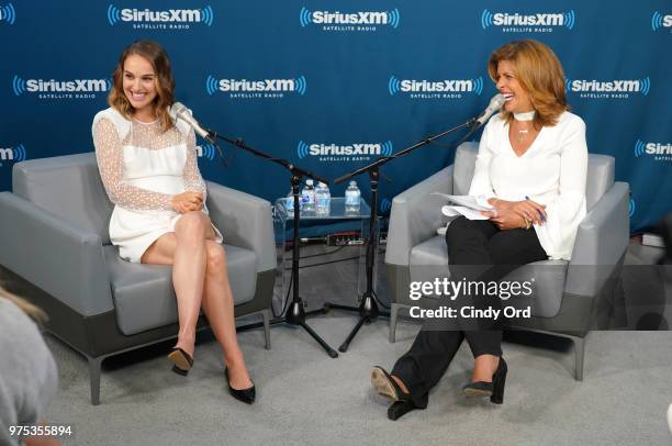 SiriusXM Town Hall with Natalie Portman hosted by Hoda Kotb at SiriusXM Studios on June 15, 2018 in New York City.