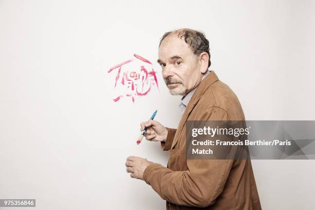 Actor Jean-Pierre Darroussin is photographed for Paris Match on May 30, 2018 in Paris, France.