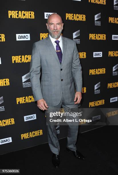 Actor Graham McTavish arrives for the Premiere Of AMC's "Preacher" Season 3 held at The Hearth and Hound on June 14, 2018 in Los Angeles, California.