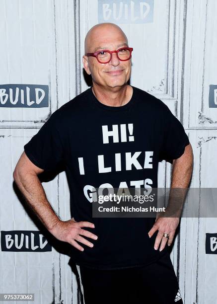 Howie Mandel visits BUILD on June 15, 2018 at Build Studio in New York City.