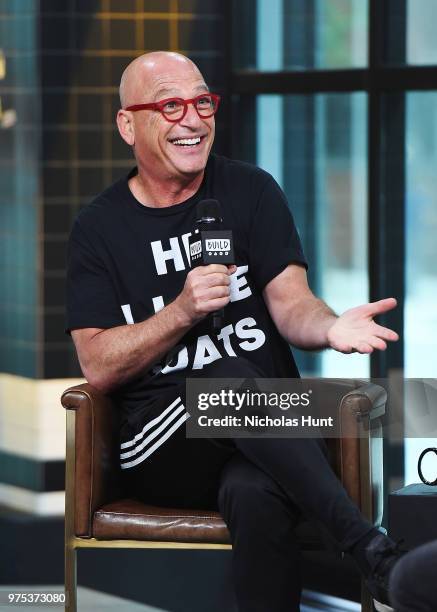 Howie Mandel visits BUILD on June 15, 2018 at Build Studio in New York City.