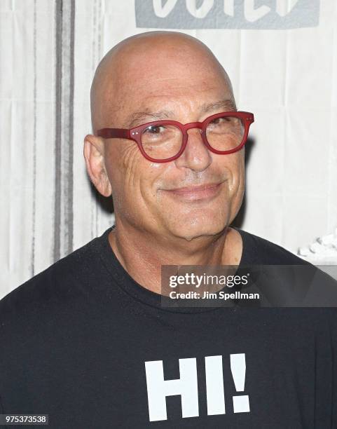 Comedian/TV personality Howie Mandel attends the Build Series to discuss "America's Got Talent" at Build Studio on June 15, 2018 in New York City.