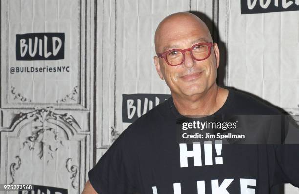 Comedian/TV personality Howie Mandel attends the Build Series to discuss "America's Got Talent" at Build Studio on June 15, 2018 in New York City.