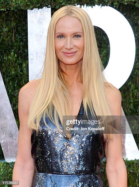 Actress Kelly Lynch arrives at the 2010 Vanity Fair Oscar Party held at Sunset Tower on March 7, 2010 in West Hollywood, California.