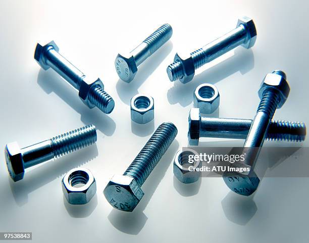 nuts and bolts - bult bildbanksfoton och bilder