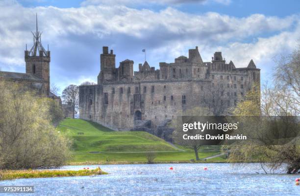 linlithgow palace hdr - linlithgow palace stock pictures, royalty-free photos & images