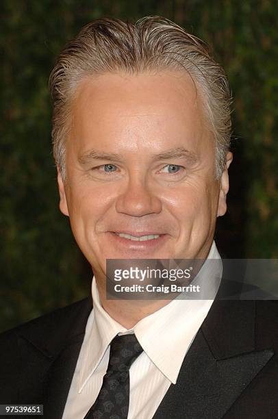 Tim Robbins arrives at the 2010 Vanity Fair Oscar Party hosted by Graydon Carter held at Sunset Tower on March 7, 2010 in West Hollywood, California.