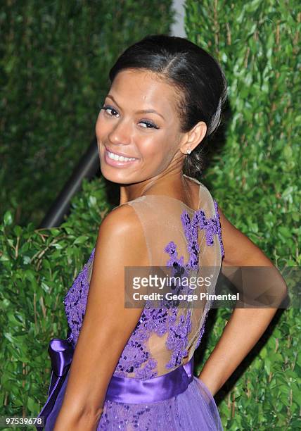 Keisha Whitaker arrives at the 2010 Vanity Fair Oscar Party hosted by Graydon Carter held at Sunset Tower on March 7, 2010 in West Hollywood,...