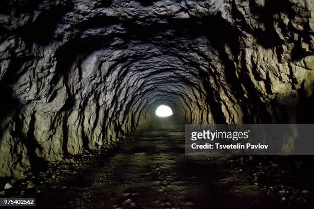to the light - cave stock pictures, royalty-free photos & images