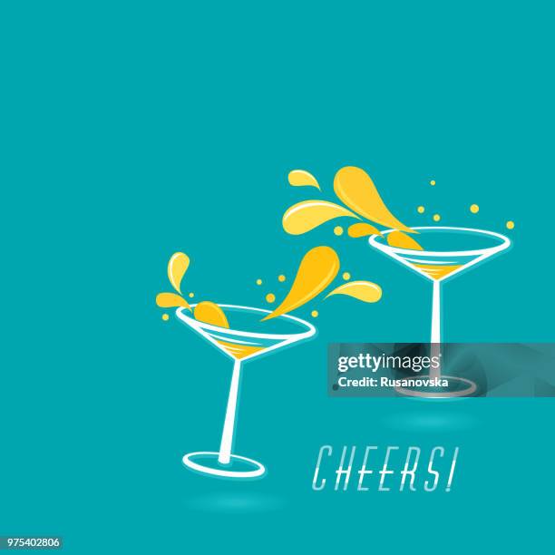 cheers! - bar background stock illustrations