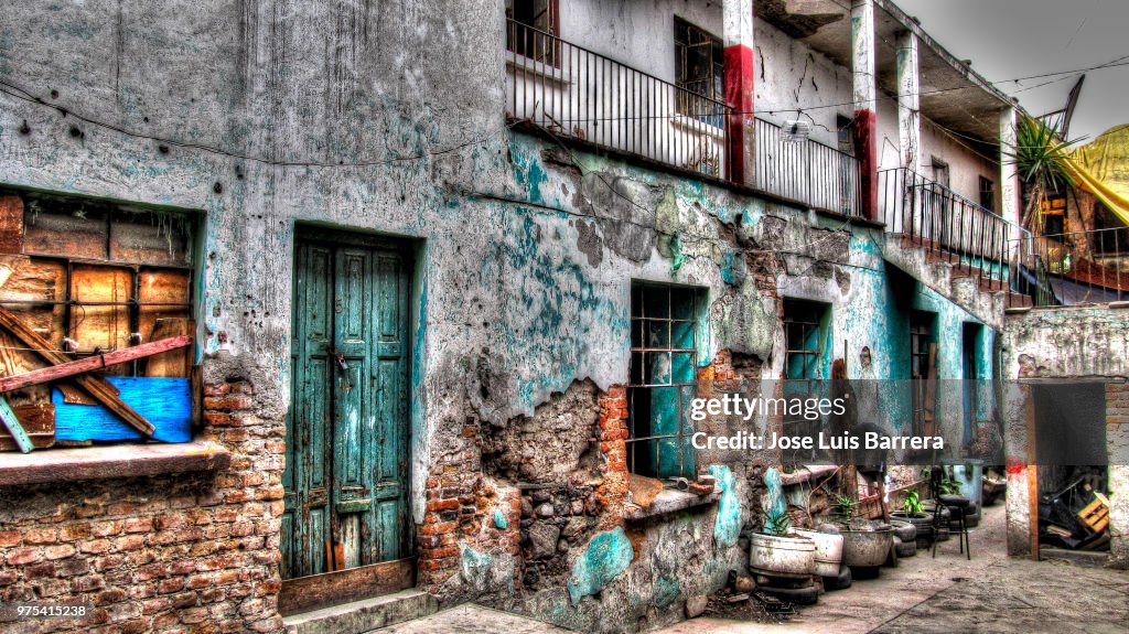 Old neighborhood in Toluca.