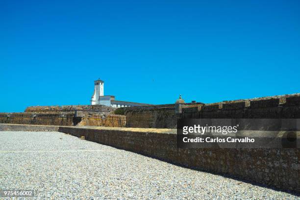 sea fortress in peniche, portugal - peniche stock pictures, royalty-free photos & images