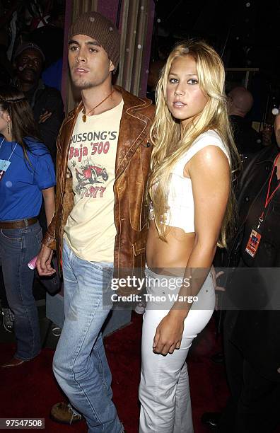 Enrique Iglesias and Anna Kournikova