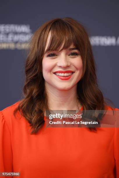 Renee Felice Smith attends the opening ceremony of the 58th Monte Carlo TV Festival on June 15, 2018 in Monte-Carlo, Monaco.