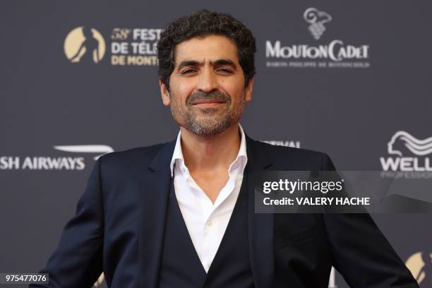 French actor Abdelhafid Metalsi arrives for the opening of the 58th Monte-Carlo Television Festival on June 15, 2018 in Monaco.