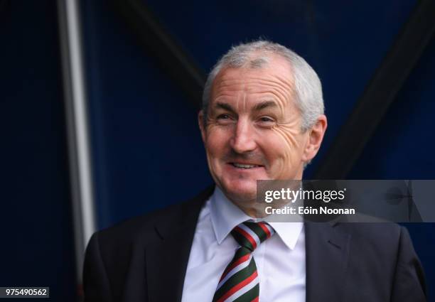 Cork , Ireland - 15 June 2018; Cork City manager John Caulfield prior to the SSE Airtricity League Premier Division match between Cork City and...