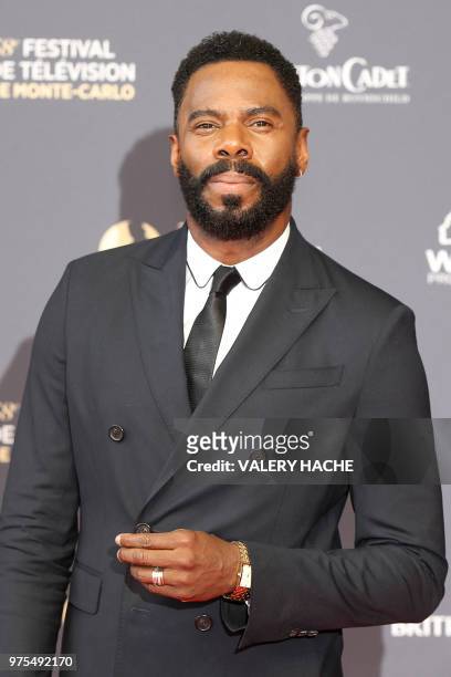 Actor Colman Domingo 'Fear the Walking Dead' poses during the opening of the 58th Monte-Carlo Television Festival on June 15, 2018 in Monaco.