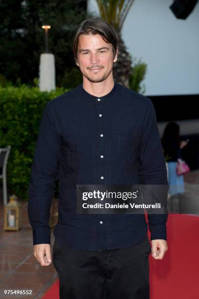 Josh Hartnett attends the 'Filming Italy Sardegna Festival' Dinner at Forte Village Resort on June 15, 2018 in Santa Margherita di Pula, Cagliari,...