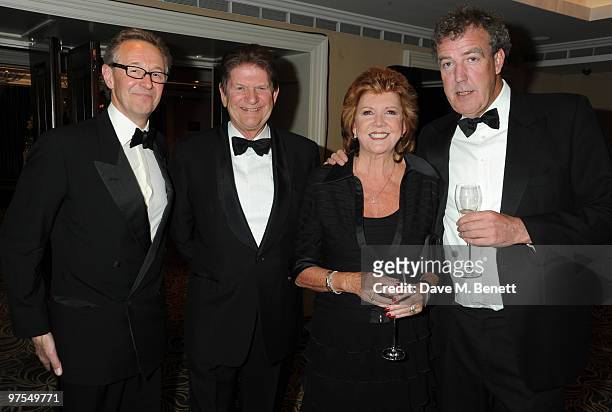 Christopher Corbin, John Madejski, Cilla Black and Jeremy Clarkson attend the Who's Cooking Dinner? charity event in aid of leukaemia charity...