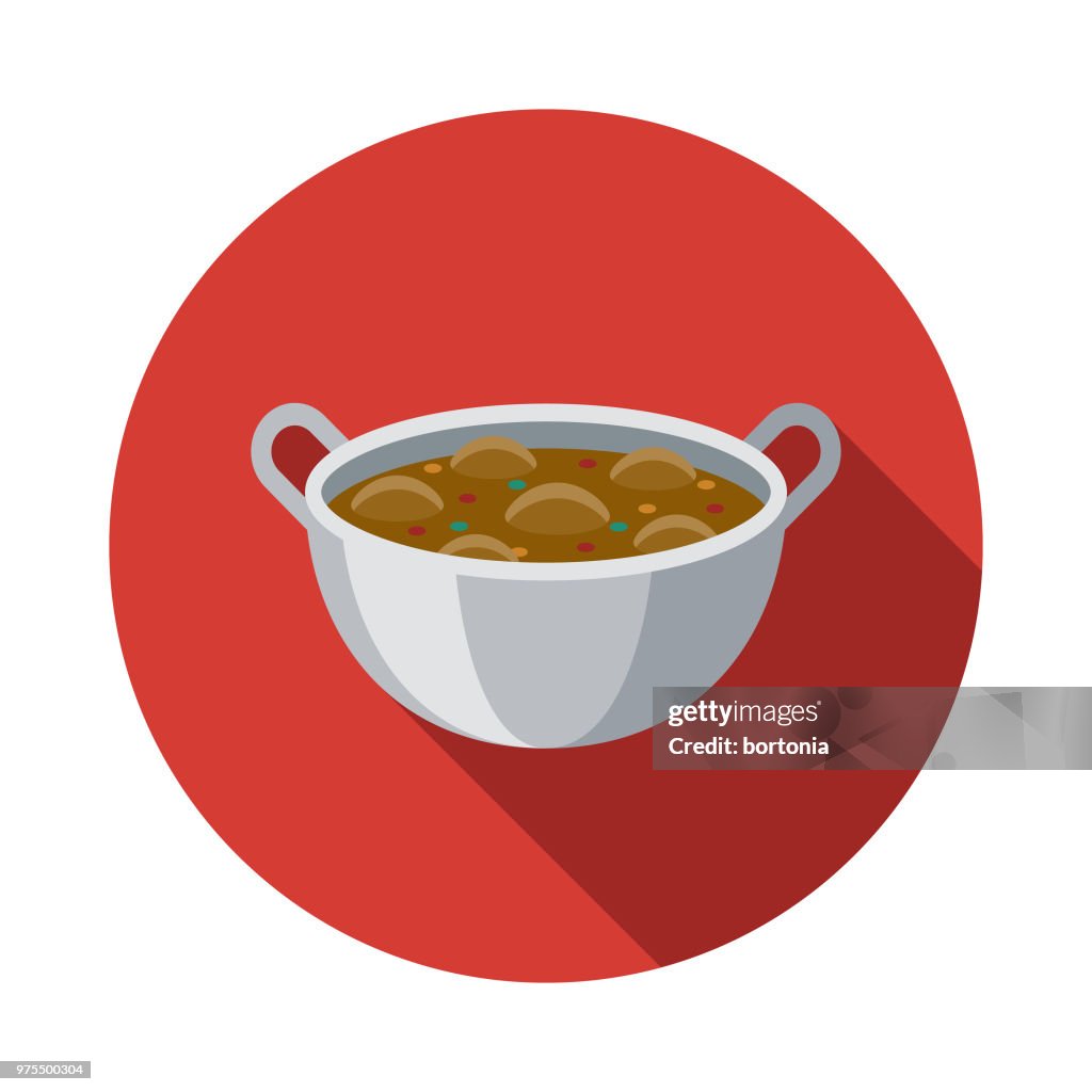 Haleem Flat Design Ramadan Icon