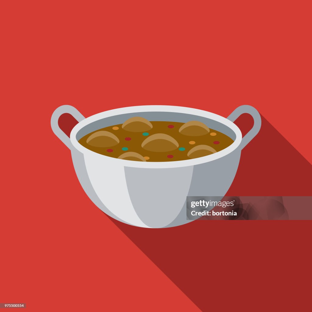 Haleem Flat Design Ramadan Icon