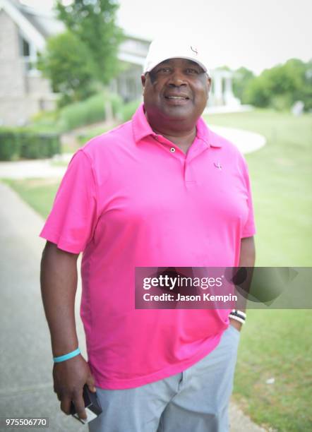 Kippy Brown attends the 7th Annual Drive 4 Dinger Celebrity Golf Tournament at Vanderbuilt Legends Club on June 15, 2018 in Franklin, Tennessee.