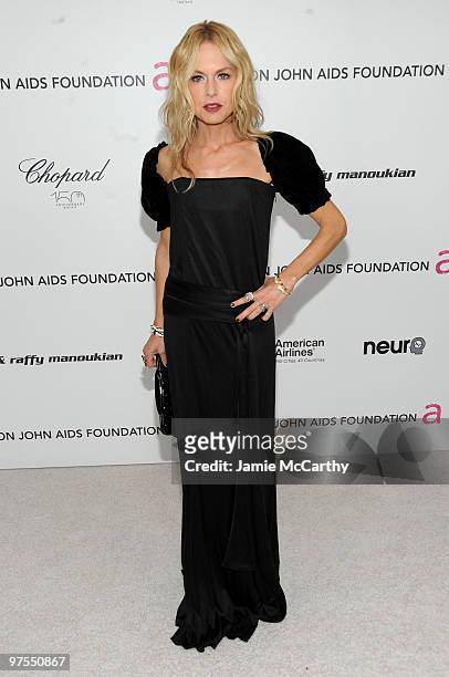Stylist Rachel Zoe arrives at the 18th Annual Elton John AIDS Foundation Oscar party held at Pacific Design Center on March 7, 2010 in West...