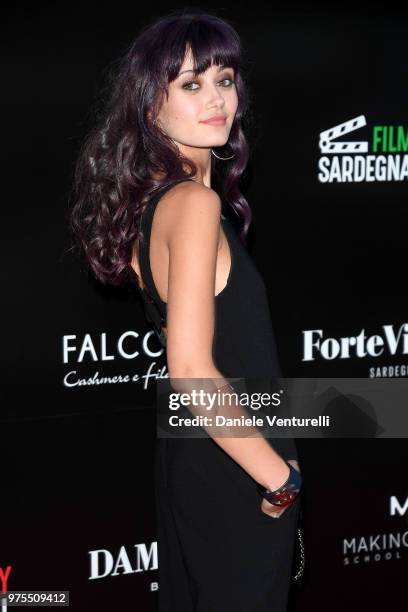 Ella Purnell attends the 'Filming Italy Sardegna Festival' Dinner at Forte Village Resort on June 15, 2018 in Santa Margherita di Pula, Cagliari,...