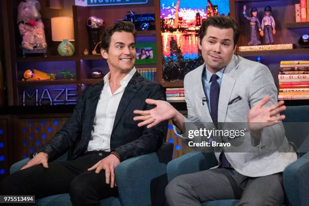 Pictured : Matt Bomer and Andrew Rannells --