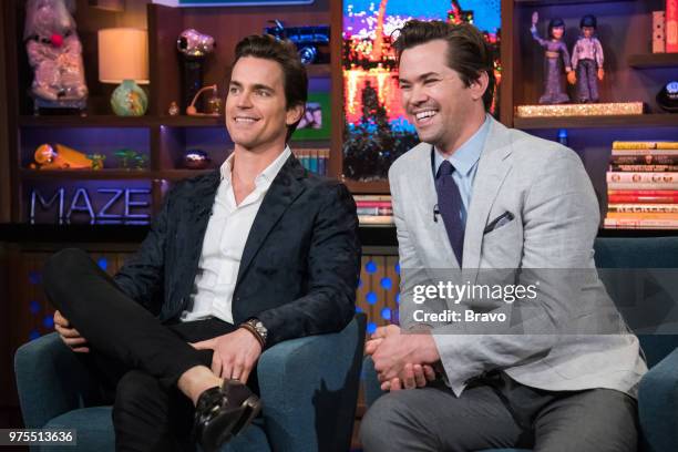 Pictured : Matt Bomer and Andrew Rannells --