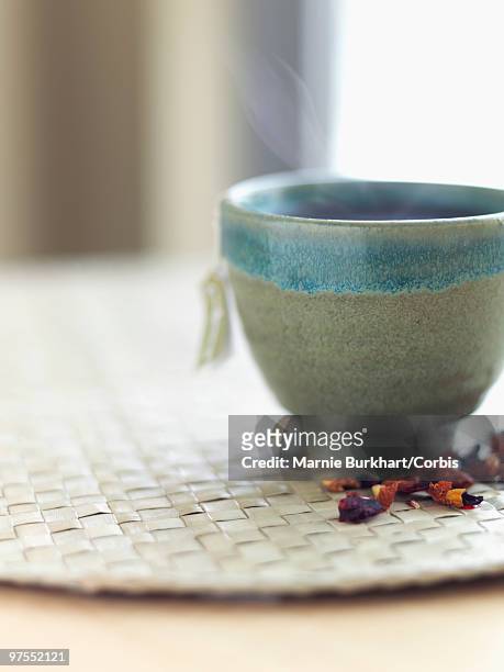 cup of herbal tea - censer stock pictures, royalty-free photos & images
