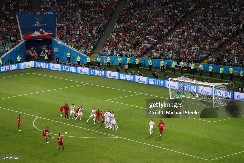 Portugal v Spain: Group B - 2018 FIFA World Cup Russia