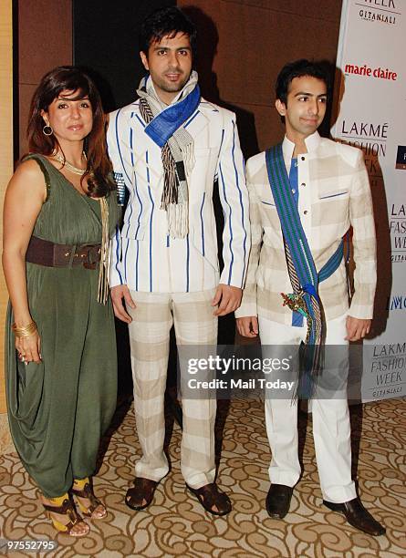 Harman Baweja at day one of the Lakme Fashion week in Mumbai on March 5, 2010.