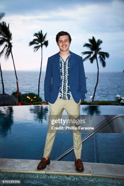 Nick Robinson poses for a portrait during the 2018 Maui Film Festival on June 14, 2018 in Wailea, Hawaii.