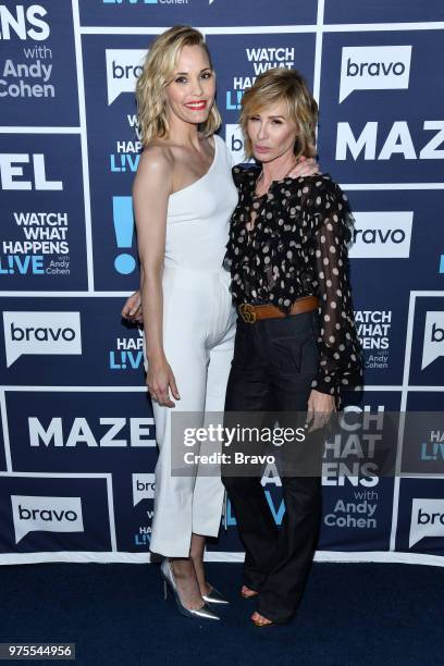 Pictured : Leslie Bibb and Carole Radziwill --