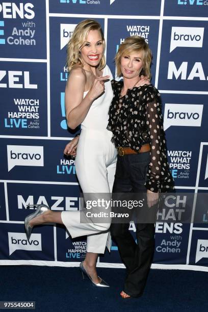 Pictured : Leslie Bibb and Carole Radziwill --