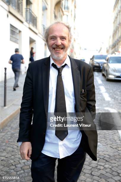 Director Arnaud Desplechin attends "7th Champs Elysees Film Festival' at cineme Le Balsac on June 15, 2018 in Paris, France.
