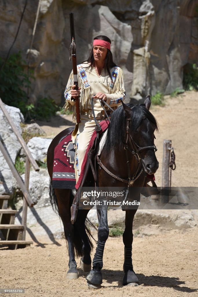 'Winnetou und das Geheimnis der Felsenburg' On Set Photo Call For The Karl May Festival In Bad Segeberg