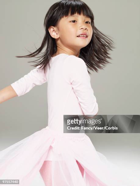 girl in ballet outfit - arts express yourself 2009 stock pictures, royalty-free photos & images