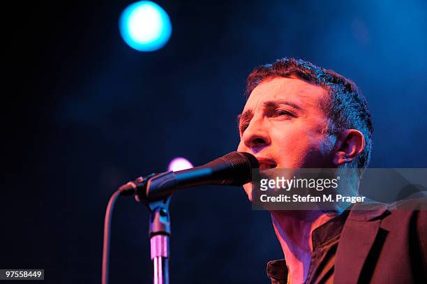 Marc Almond performs on stage at Muffathalle on March 8, 2010 in Munich, Germany.