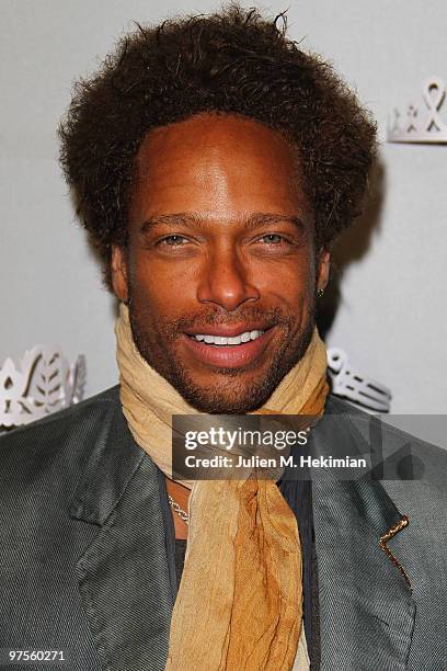 Gary Dourdan attends the Chaumet cocktail party at Place Vendome on March 8, 2010 in Paris, France.