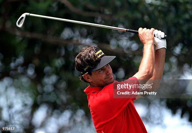 Mark Allen of Australia in action during the ANZ Tour Golf Championships held at the Concord Golf Course in Sydney, Australia. Mandatory Credit: Adam...