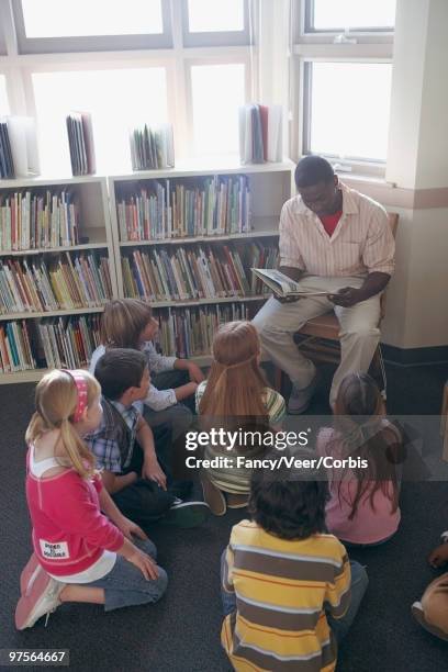 166 Kids Story Time Library Stock Photos, High-Res Pictures, and Images ...