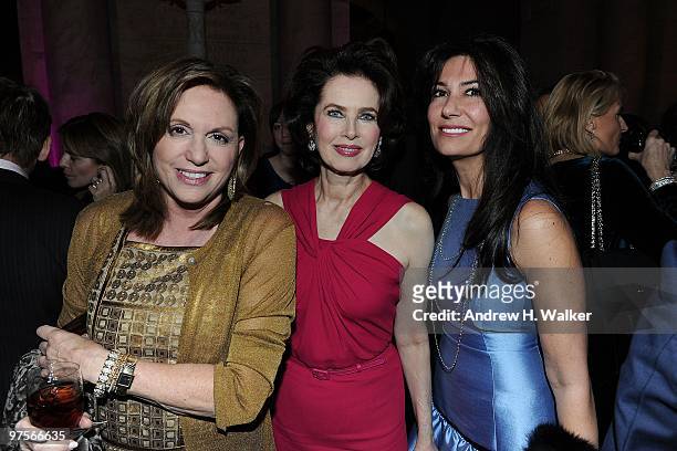 Christy Ferrer, Dayle Haddon and attend the Inaugural Gala Dinner for the Cecilia Attias Foundation for Women hosted by Cecilia Attias, former wife...