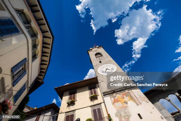 architecture in lovere - iseo stock pictures, royalty-free photos & images