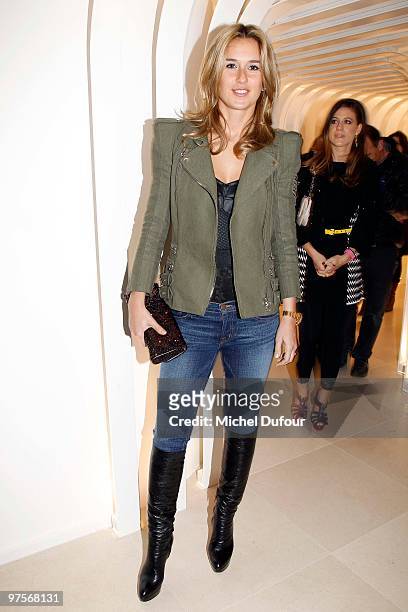 Mrs Al Rachid attends the Joseph Flagship Opening party on March 8, 2010 in Paris, France.