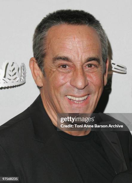 Thierry Ardisson attends Chaumet Cocktail Party at Place Vendome on March 8, 2010 in Paris, France.