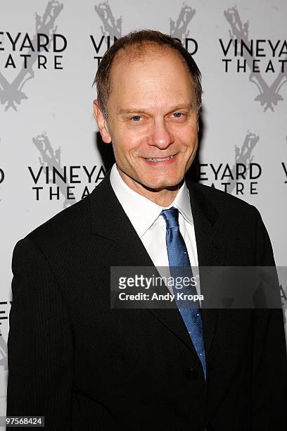 David Hyde Pierce attends the 2010 Vineyard Theatre Gala at The Hudson Theatre on March 8, 2010 in New York City.