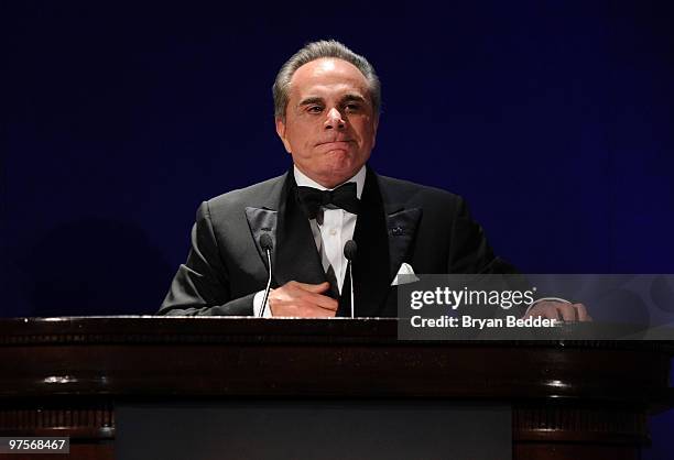 Honoree Joseph J. Plumeri attends the Jackie Robinson Foundation Annual Awards Dinner at the The Waldorf Astoria on March 8, 2010 in New York City.