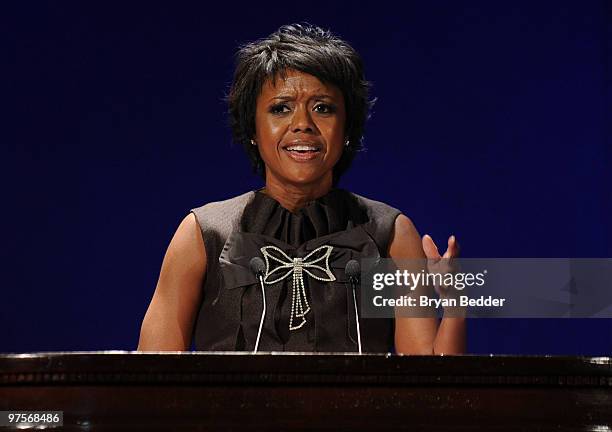 Presenter Mellody Hobson attends the Jackie Robinson Foundation Annual Awards Dinner at the The Waldorf Astoria on March 8, 2010 in New York City.